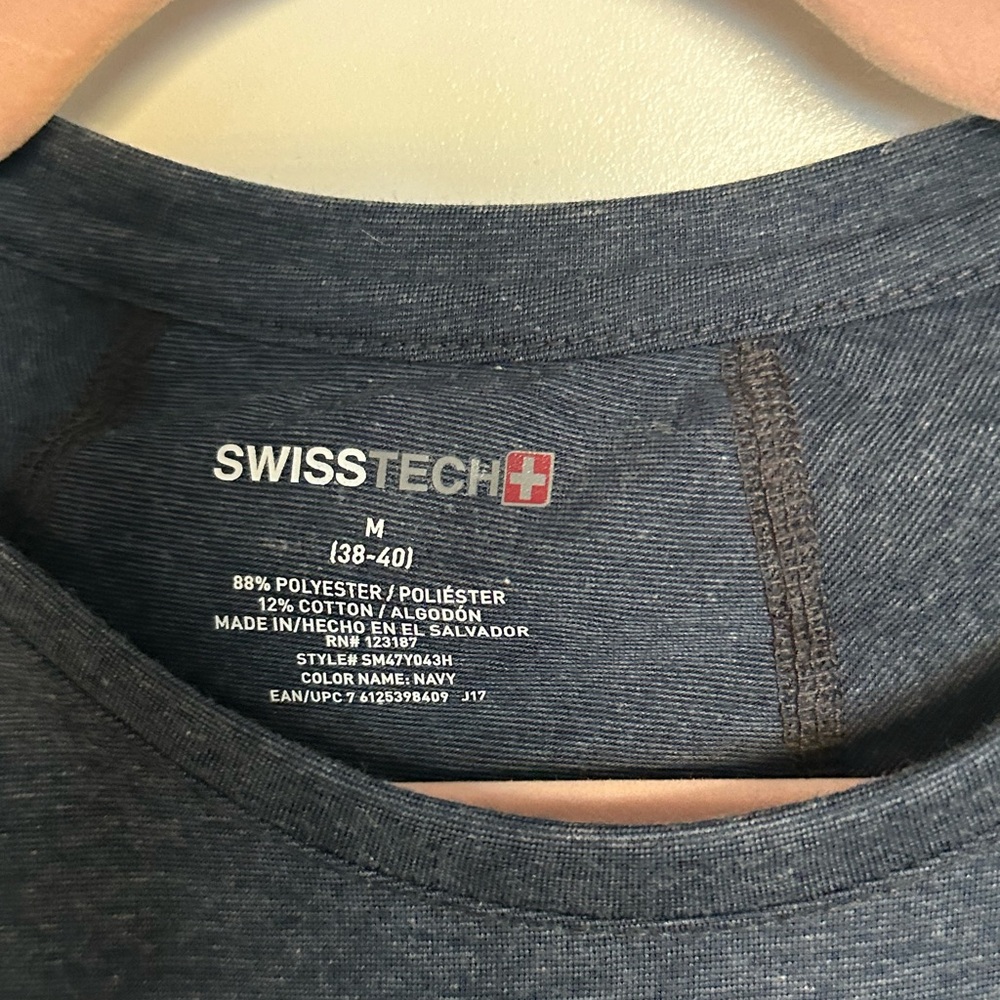 M Swiss Tech Navy long sleeve